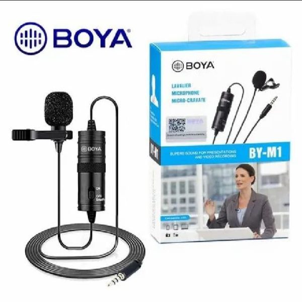 BOYA BY-M1 Condenser Professional Lavalier Lapel Microphone for PC iPhone Camera YouTube Recording Blogger Podcast - Image 3
