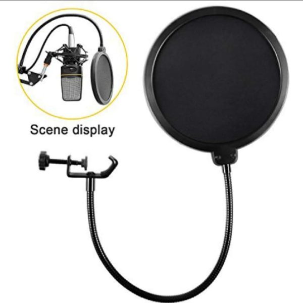 TE Anti-spray Pop Filter for Yeti Microphone Pro Audio Parts Accessory lpe black - Image 5