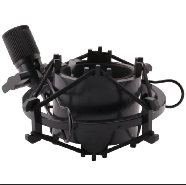 Universal 3KG Bearable Load Mic Microphone Shock Mount Clip Holder Stand Radio Studio Sound Recording Bracket Black Professional