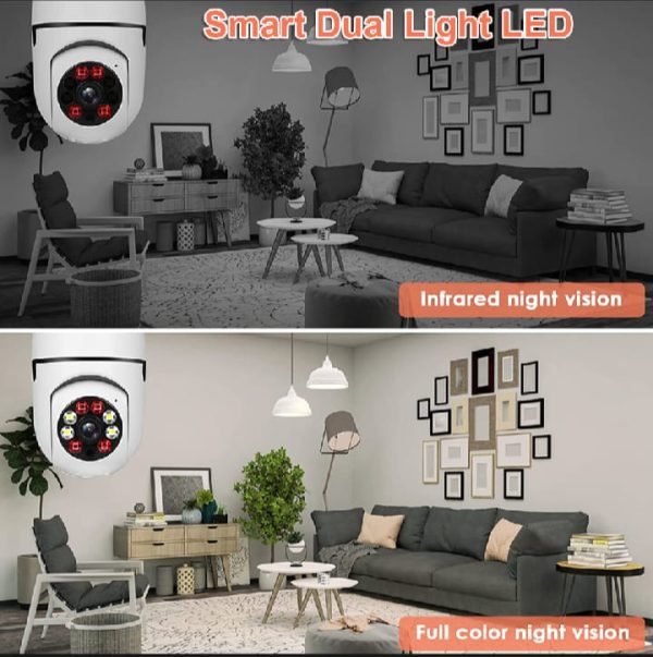 High-Quality PTZ Bulb System 360 Degree IP Camera - Image 6